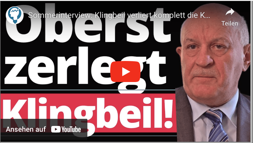 Sommerinterview: Klingbeil verliert komplett die Kontrolle!