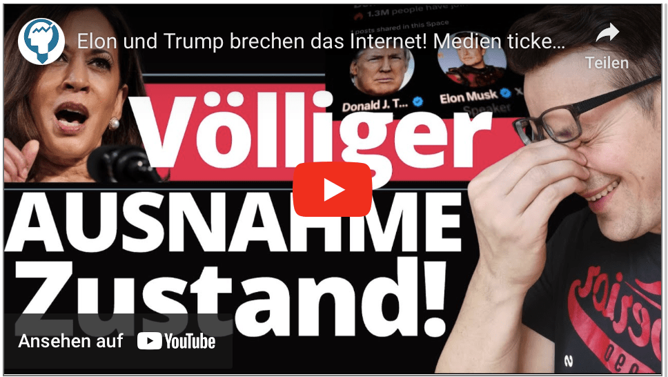 Elon und Trump brechen das Internet! Medien ticken völlig aus!