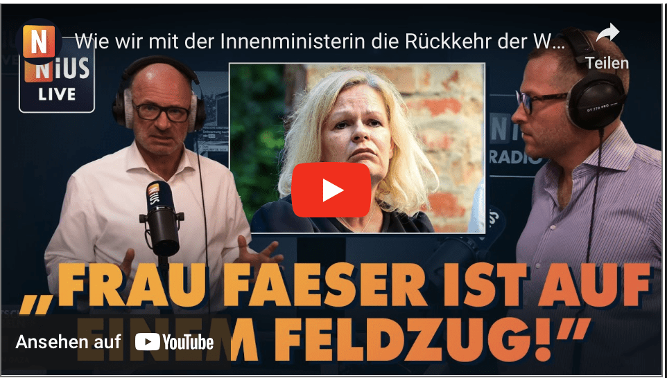 Wie wir mit der Innenministerin die Rückkehr der Willkür erleben!
