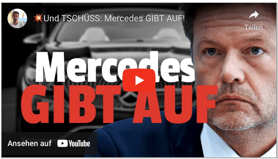 Und TSCHÜSS: Mercedes GIBT AUF!