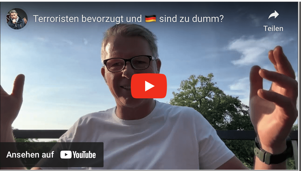 Terroristen bevorzugt und  sind zu dumm?