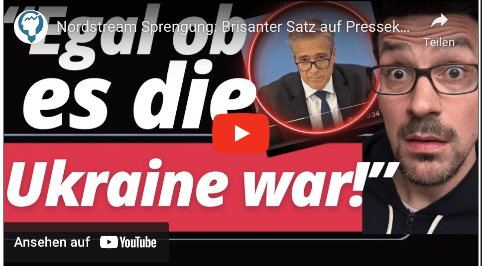 Nordstream Sprengung: Brisanter Satz auf Pressekonferenz!