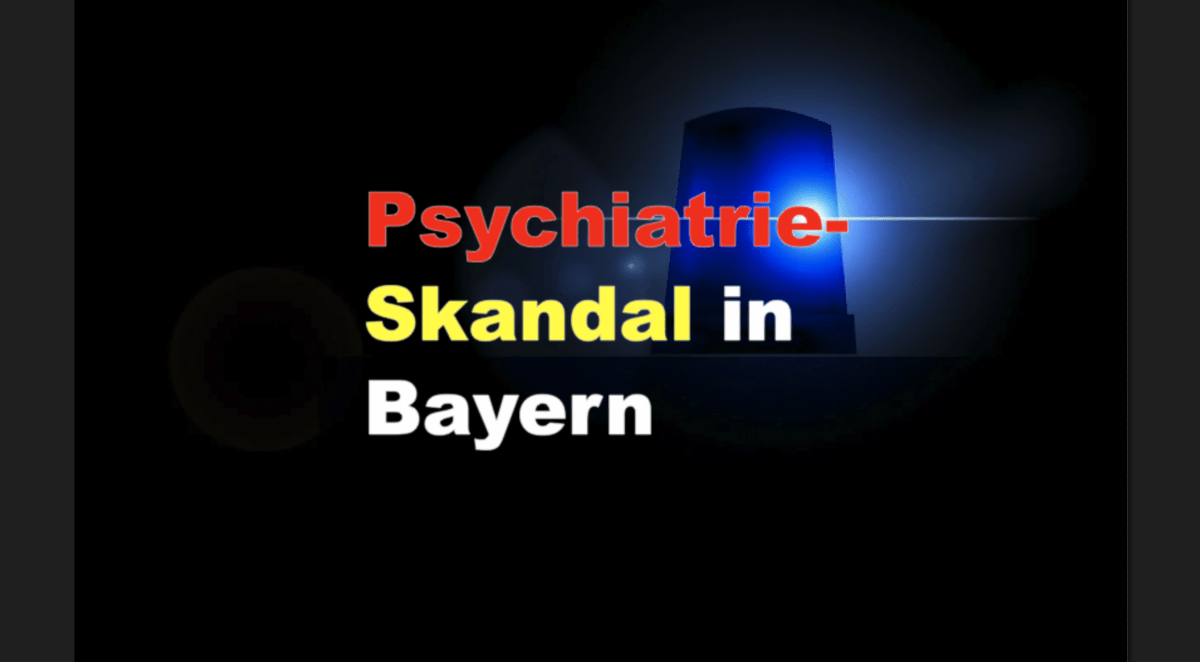 Psychiatrie-Skandal in Bayern!  Vier Psychiatrie-Insassen aus Psychiatrie GEFLOHEN!!