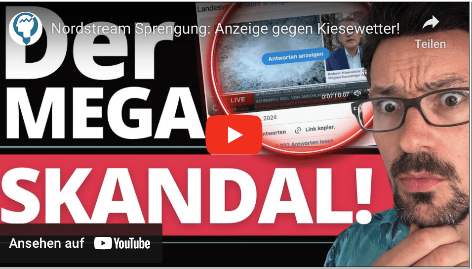 Nordstream Sprengung: Anzeige gegen Kiesewetter!