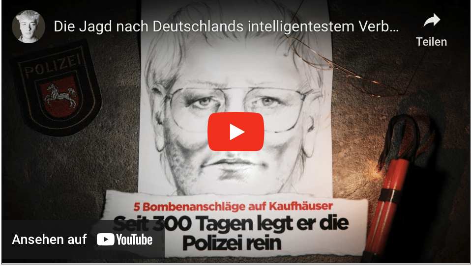 Die Jagd nach Deutschlands intelligentestem Verbrecher