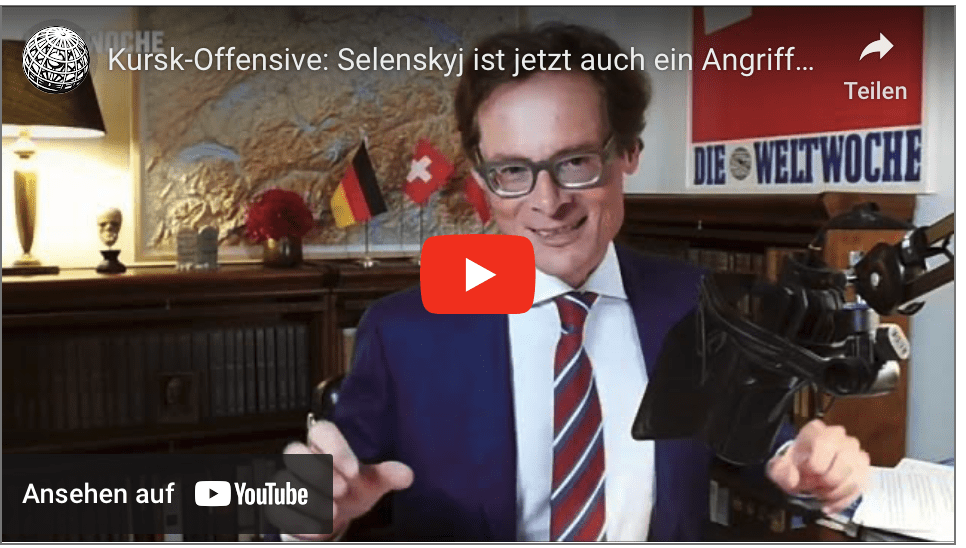 Kursk-Offensive: Selenskyj ist jetzt auch ein Angriffskrieger – Weltwoche Daily DE