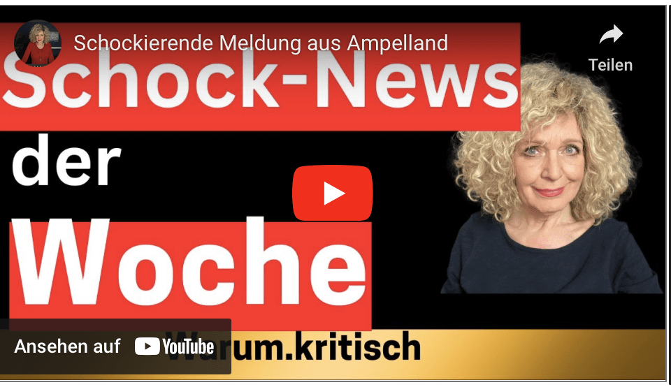 Schockierende Meldung aus Ampelland!