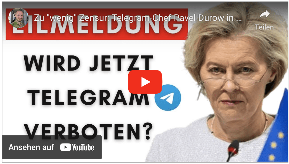 Zu „wenig“ Zensur: Telegram-Chef Pavel Durow in Paris verhaftet!