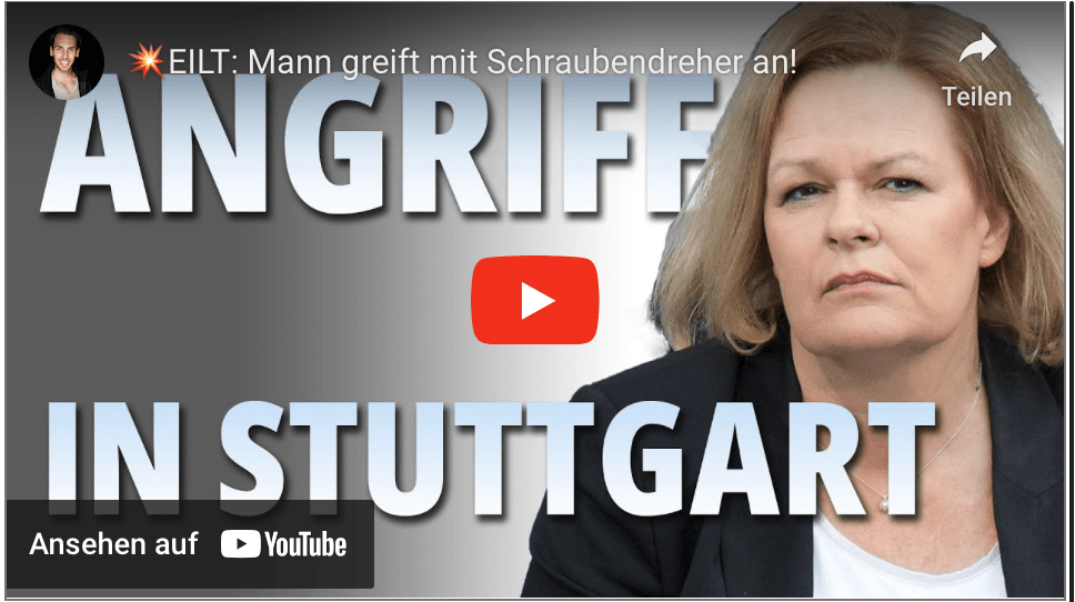 EILT: Mann greift mit Schraubendreher an!