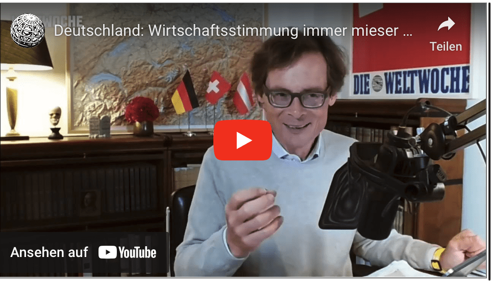 Deutschland: Wirtschaftsstimmung immer mieser – Weltwoche Daily DE