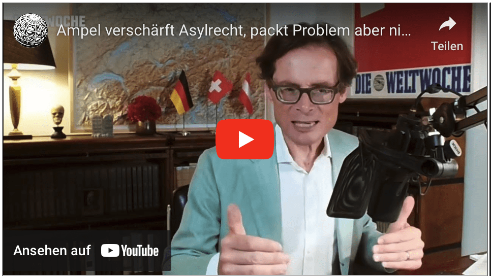 Ampel verschärft Asylrecht, packt Problem aber nicht an der Wurzel – Weltwoche Daily DE
