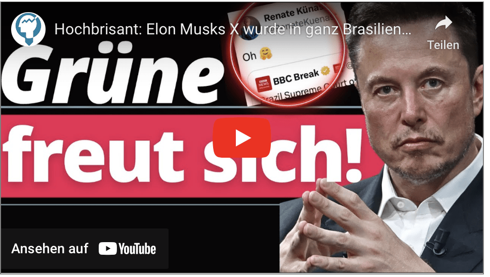 Hochbrisant: Elon Musks X wurde in ganz Brasilien abgeschaltet!