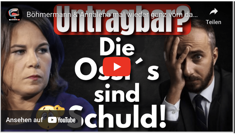 Böhmermann & Annalena mal wieder ganz vorn dabei!