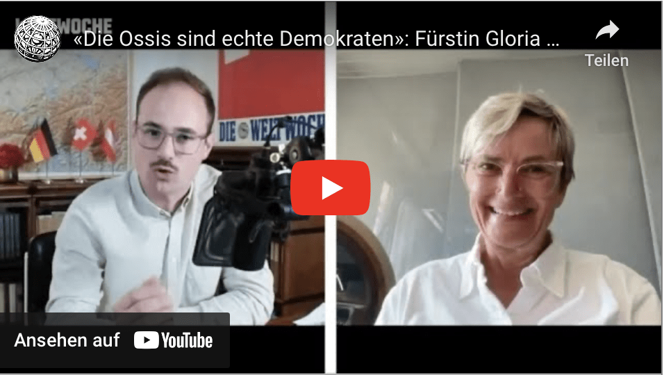 «Die Ossis sind echte Demokraten»: Fürstin Gloria von Thurn und Taxis über Thüringen und Sachsen