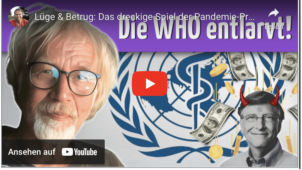 Lüge & Betrug: Das dreckige Spiel der Pandemie-Profiteure (Dr. Wolfgang Wodarg)