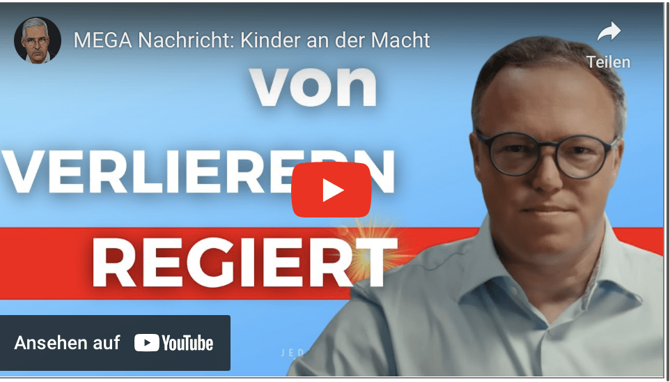 MEGA Nachricht: Kinder an der Macht!