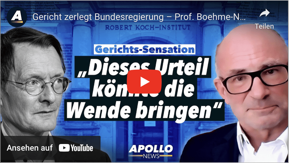 Gericht zerlegt Bundesregierung – Prof. Boehme-Neßler im Interview