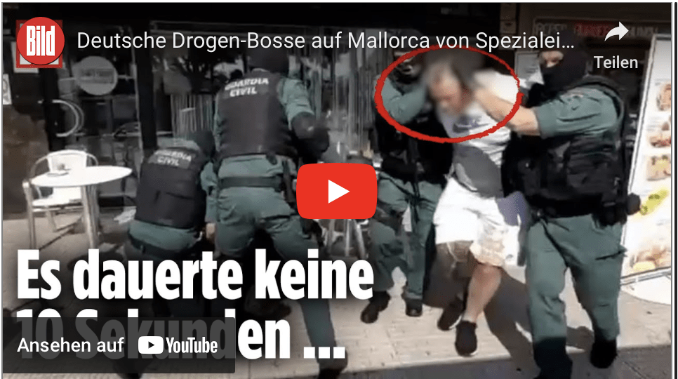 Deutsche Drogen-Bosse auf Mallorca von Spezialeinheit festgenommen
