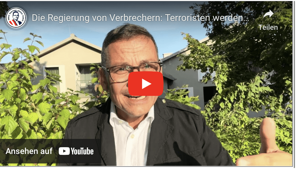 Die Regierung von Verbrechern: Terroristen werden importiert, Jugendliche radikalisiert.