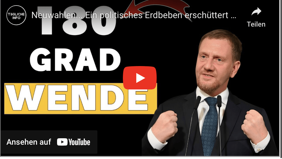 Neuwahlen… Ein politisches Erdbeben erschüttert Sachsen!