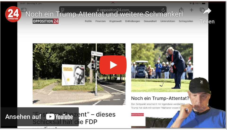 Noch ein Trump Attentat und weitere Schmankerl