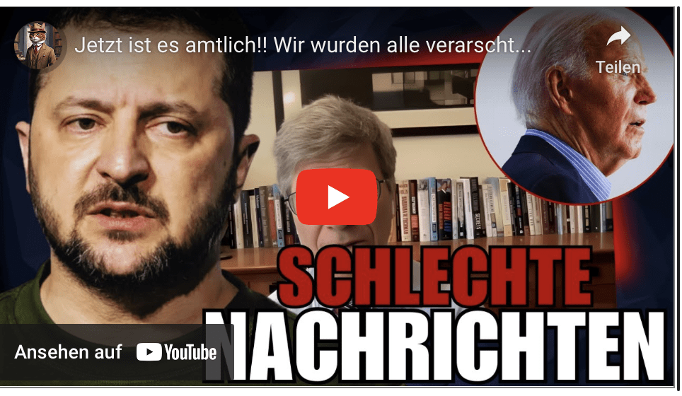 Jetzt ist es amtlich!! Wir wurden alle verarscht……