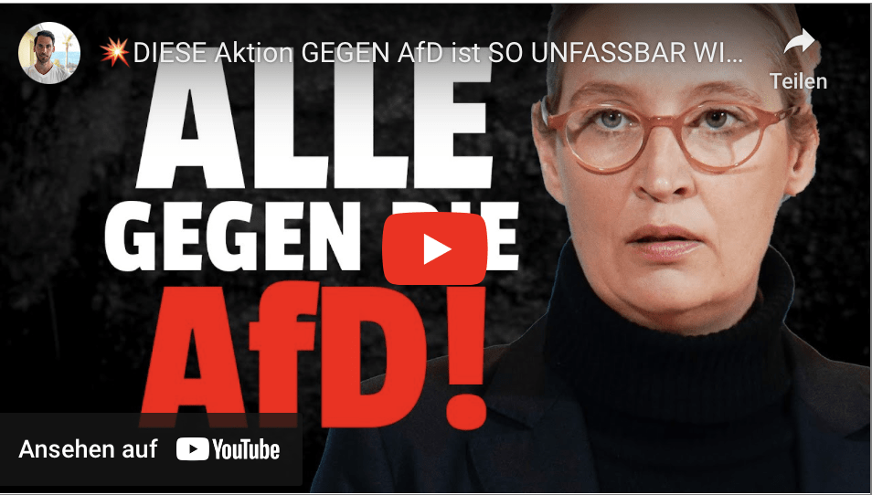 DIESE Aktion GEGEN AfD ist SO UNFASSBAR WIDERLICH!