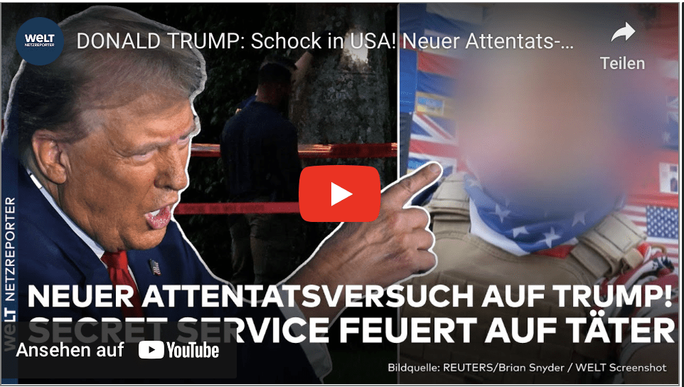 DONALD TRUMP: Schock in USA! Neuer Attentats-Versuch auf Ex-US-Präsidenten! Schüsse auf Täter