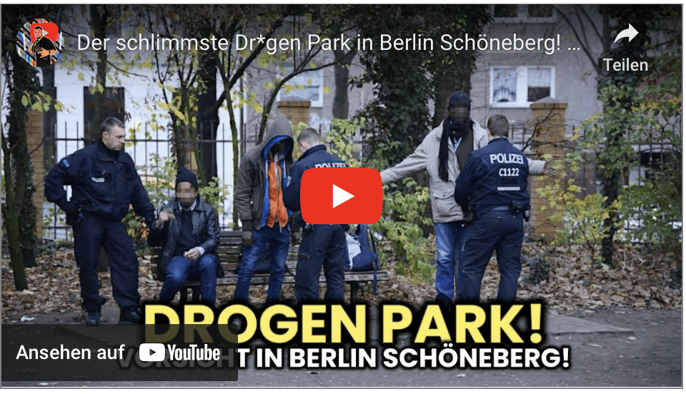 Der schlimmste Dr*gen Park in Berlin Schöneberg! VORSICHT an diesem Ort!