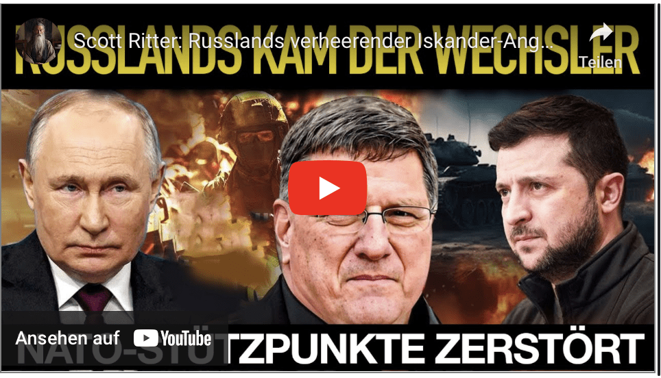 Scott Ritter: Russlands verheerender Iskander-Angriff in der Ukraine – NATO-Führer ausgelöscht!