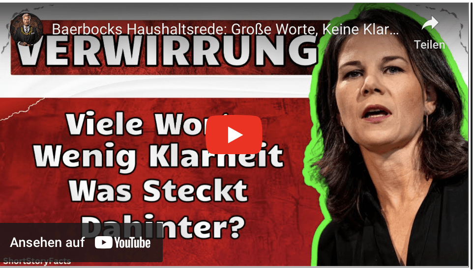 Baerbocks Haushaltsrede: Große Worte, Keine Klarheit – Was Will Sie Uns Wirklich Sagen?