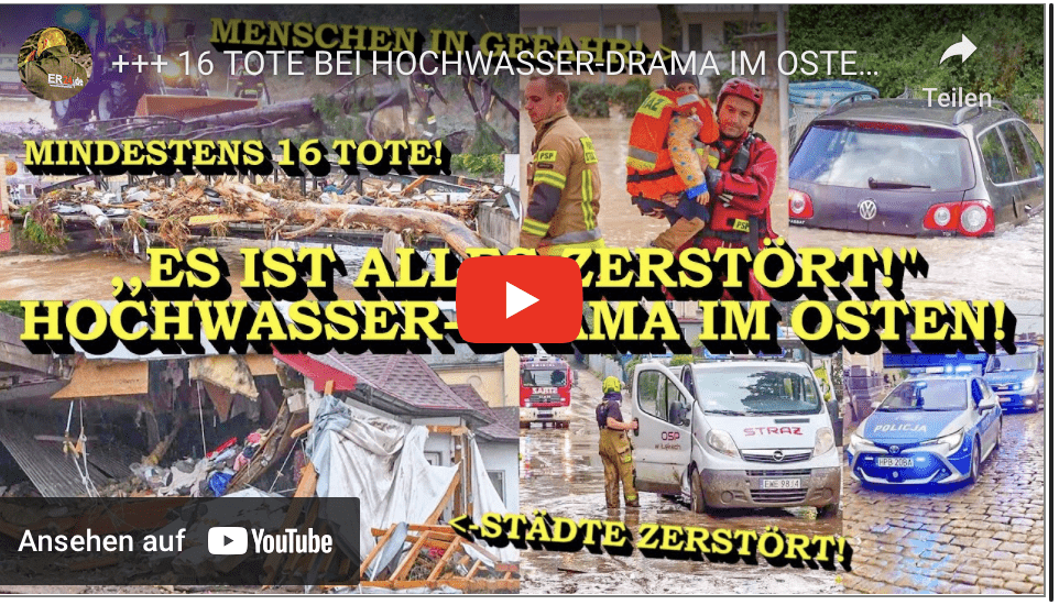 +++ 16 TOTE BEI HOCHWASSER-DRAMA IM OSTEN +++ KATASTROPHALE ZERSTÖRUNG & HÄUSER VON FLUT WEGGERISSEN