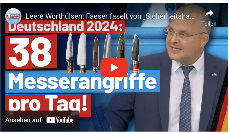 Leere Worthülsen: Faeser faselt von „Sicherheitshaushalt“! Marcus Bühl – AfD-Fraktion im Bundestag
