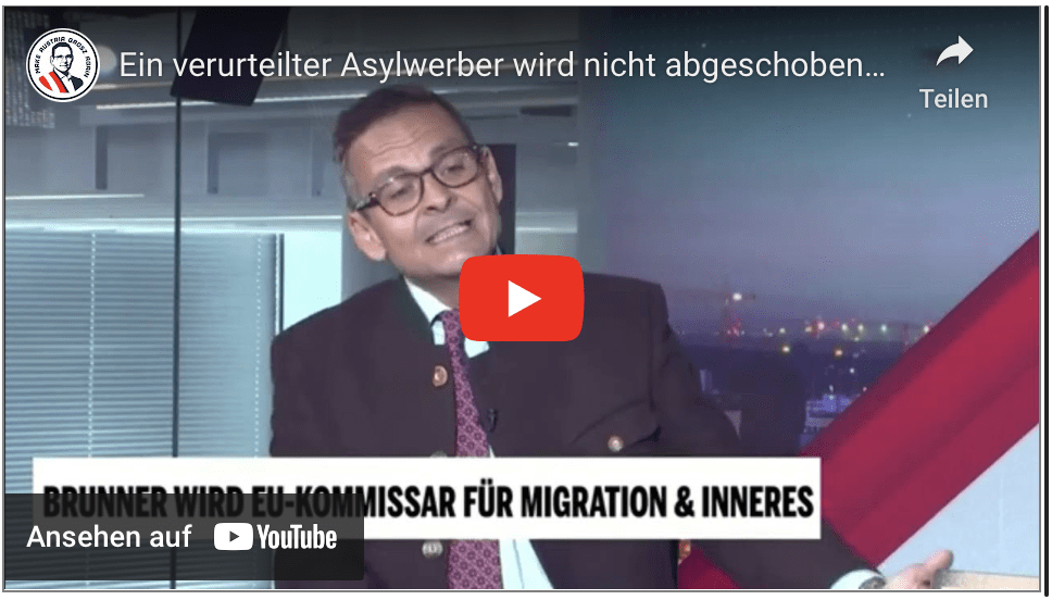 Ein verurteilter Asylwerber wird nicht abgeschoben, sondern reist als U-Boot weiter nach Deutschland!