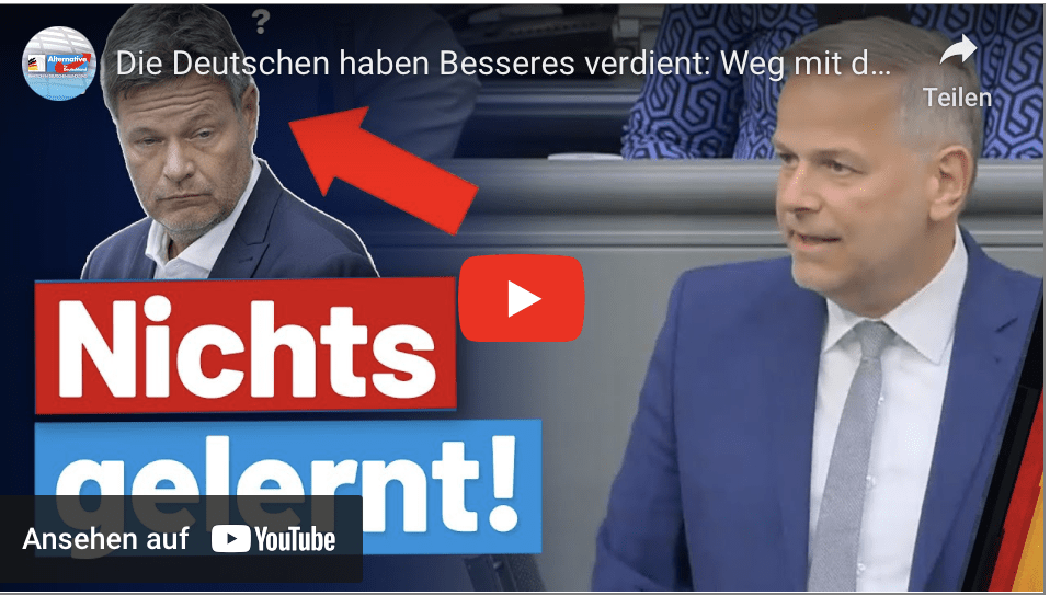 Die Deutschen haben Besseres verdient: Weg mit der Ampel! Leif-Erik Holm – AfD-Fraktion im Bundestag