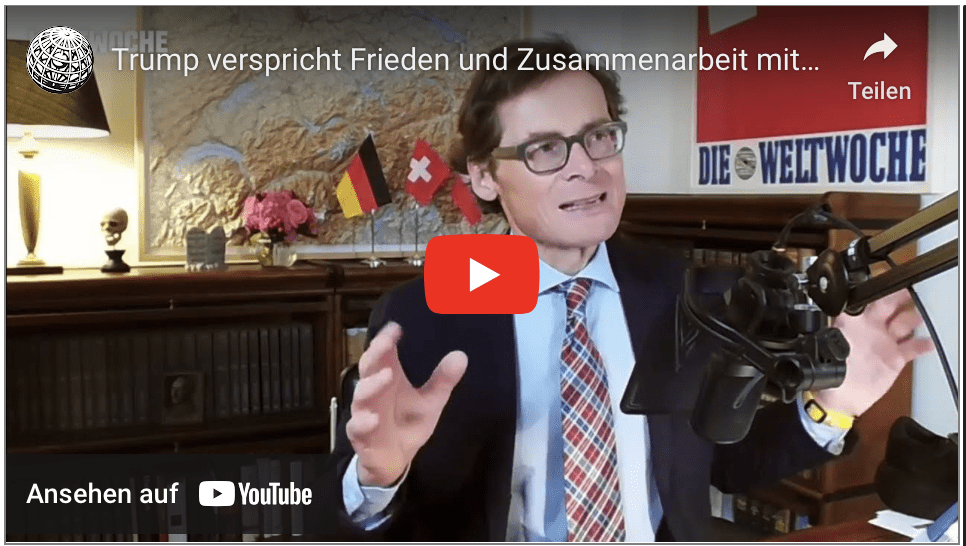 Trump verspricht Frieden und Zusammenarbeit mit Russland und China – Weltwoche Daily DE