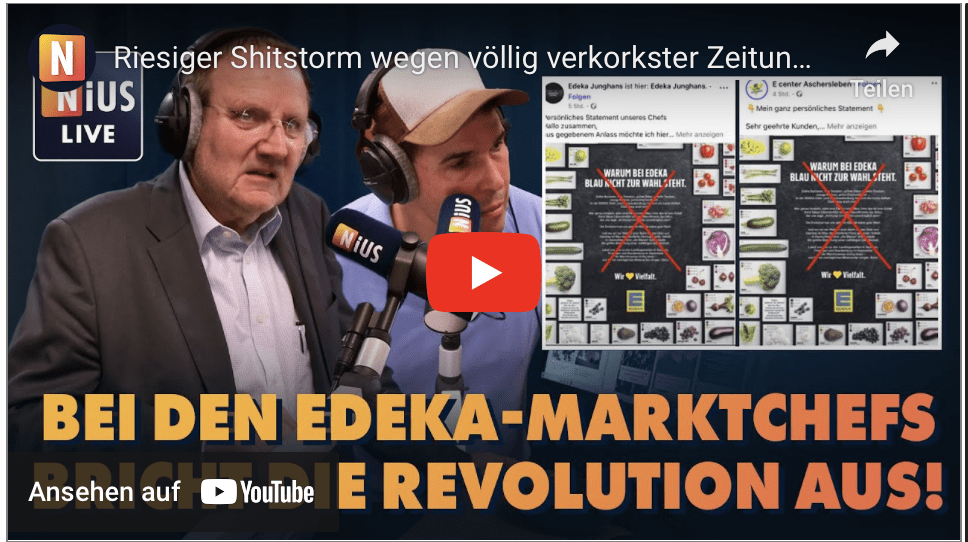 Riesiger Shitstorm wegen völlig verkorkster Zeitungsanzeige | NIUS Live vom 30. August 2024