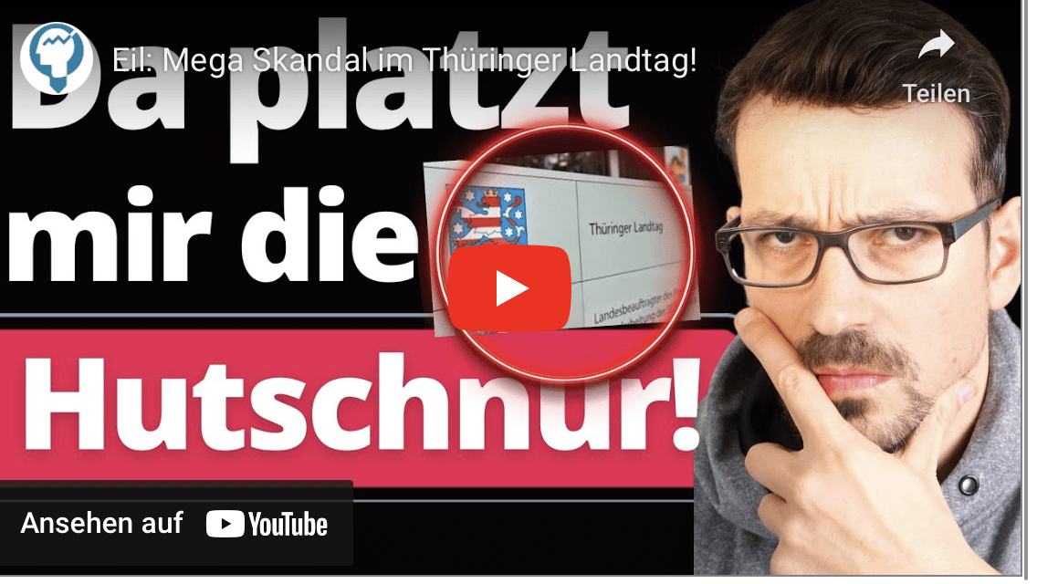 Eil: Mega Skandal im Thüringer Landtag!