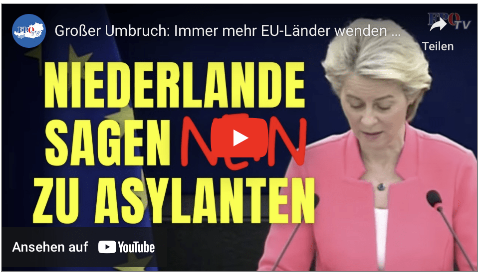 Großer Umbruch: Immer mehr EU-Länder wenden sich vom Asylkurs ab!