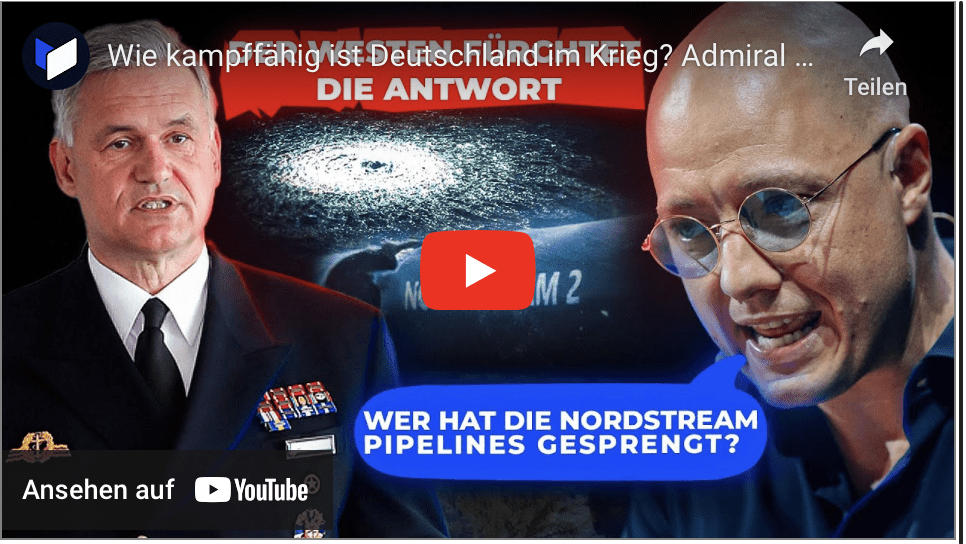 Wie kampffähig ist Deutschland im Krieg? Admiral Schönbach spricht Klartext!