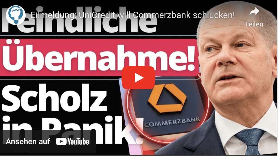 Eilmeldung: UniCredit will Commerzbank schlucken!