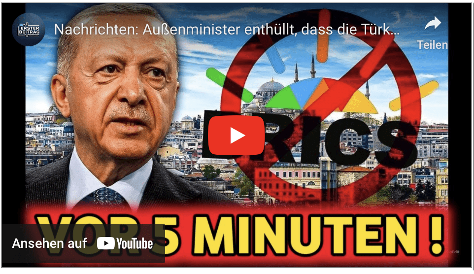 Nachrichten: Außenminister enthüllt, dass die Türkei Rache nimmt – großer Fehler der EU!