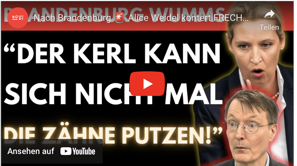 Nach Brandenburg  Alice Weidel kontert FRECHE FRAGE und REIßT SPD in FETZEN!