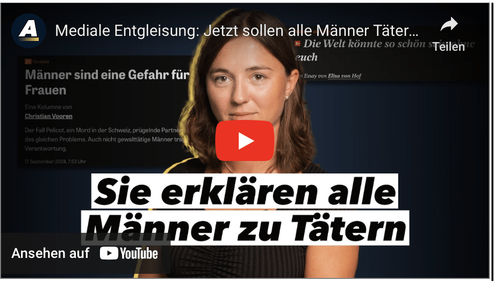 Mediale Entgleisung: Jetzt sollen alle Männer Täter sein