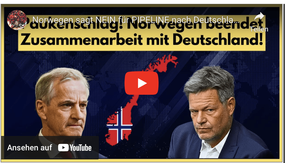 Norwegen sagt NEIN für PIPELINE nach Deutschland: Zusammenarbeit auf Eis gelegt!