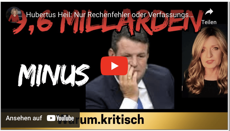 Hubertus Heil: Nur Rechenfehler oder Verfassungsbruch?