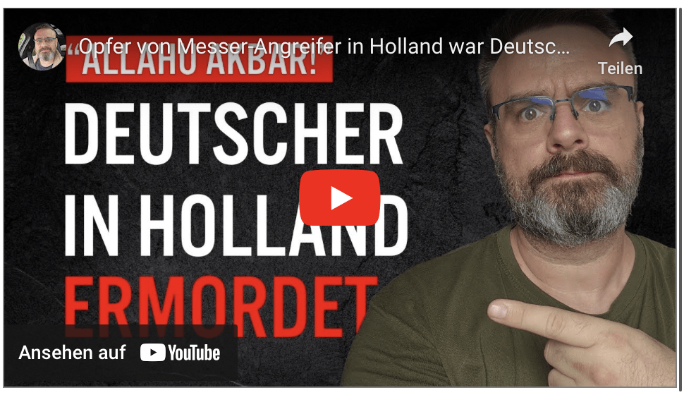 Opfer von Messer-Angreifer in Holland war Deutscher!