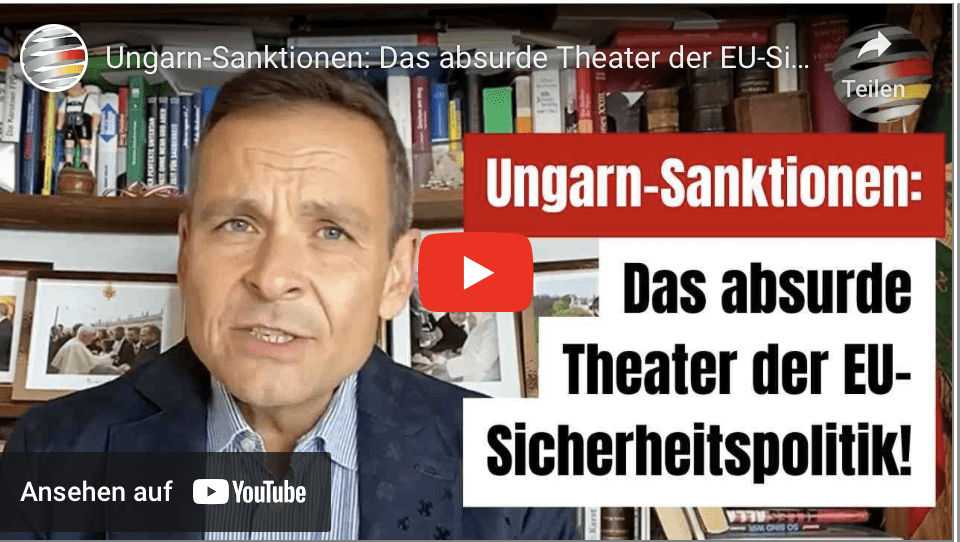Ungarn-Sanktionen: Das absurde Theater der EU-Sicherheitspolitik! | Gerald Grosz