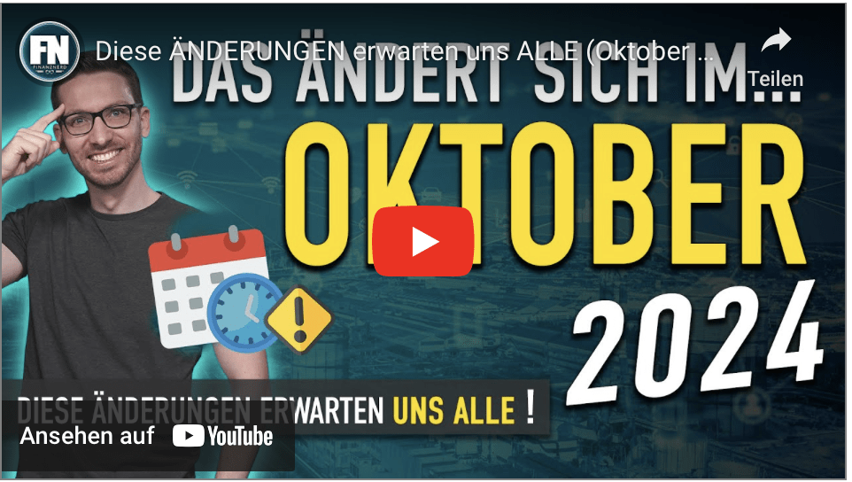 Diese ÄNDERUNGEN erwarten uns ALLE (Oktober 2024) – Gesetze & Neuigkeiten Oktober 2024