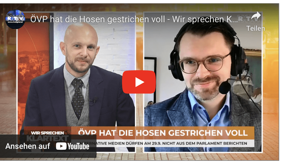 ÖVP hat die Hosen gestrichen voll – Wir sprechen Klartext!